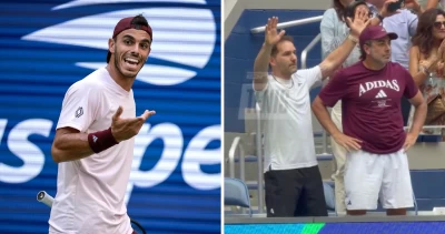 Argentino Cerúndolo se desquitó con Massú y staff durante caída en US Open: "Ustedes son unas tumbas"