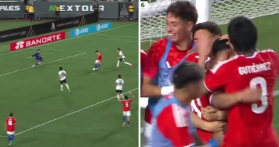 Asistencia de Osorio y Pizarro definió como ’9’: el gol con que Chile aumentó ante México en amistoso