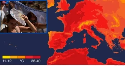 Cancelan conferencia sobre el calor extremo... debido al calor y las altas temperaturas en Inglaterra