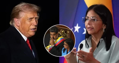 Con Maduro preso en las cercanías, Trump y Delcy Rodríguez se reúnen por primera vez en Nueva York