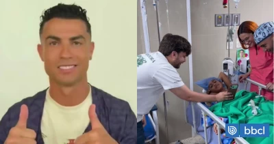 Cristiano Ronaldo emociona en Mundial con gesto a niño que quedó huérfano tras terremoto de Venezuela