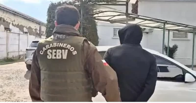 Detienen a adolescente de 17 años por violento portonazo en Temuco: mujer y 2 carabineros lesionados