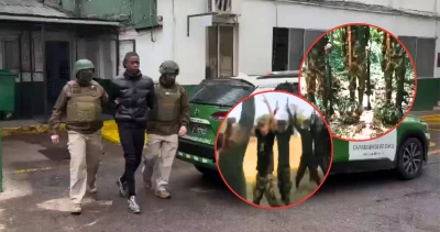 Detienen en Quinta Normal a narcomilitar colombiano, alias "El Motosierra", requerido por Interpol