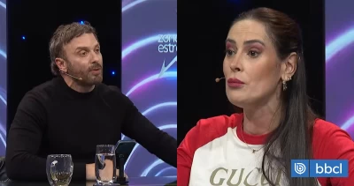 "Ella no es la jefa": Fuerte discusión de Adriana Barrientos y Javier Fernández en Zona de Estrellas