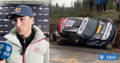 Gerardo Rosselot tras su volcamiento en RallyMobil de Nacimiento: "Es difícil explicar algo así"