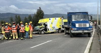 Gobierno confirma denuncia en Fiscalía por colisión múltiple que causó muerte de enfermera en Coronel
