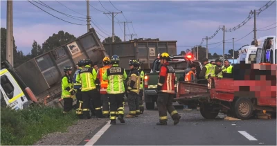 Hombre de 43 años y oriundo de Laja: Identifican a víctima de colisión frontal en ruta Bulnes-Quillón