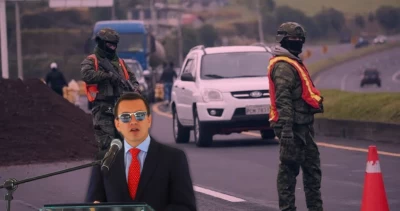 Noboa decreta nuevo estado de excepción en Ecuador por "grave conmoción", con toque de queda nocturno
