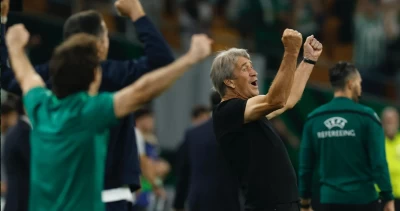 Pellegrini se llena de elogios tras épica remontada del Betis en Champions: "Mano de entrenador"