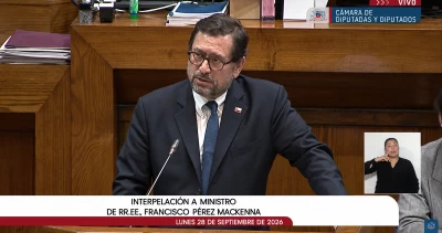 Pérez responde a la Cámara por EEUU: "Mientras yo sea canciller, la soberanía de Chile será defendida"