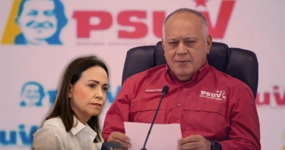 "¿Qué le impide venirse?": Cabello tilda de show fallidos intentos de Machado para volver a Venezuela