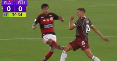 "¿Tiene licencia para matar?": hinchas de Fluminense destrozan a Erick Pulgar por ’patadón’ en clásico