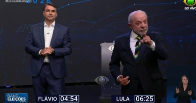 "Tu padre sabe que soy mejor que tú": el irónico dardo de Lula a Flávio Bolsonaro en debate