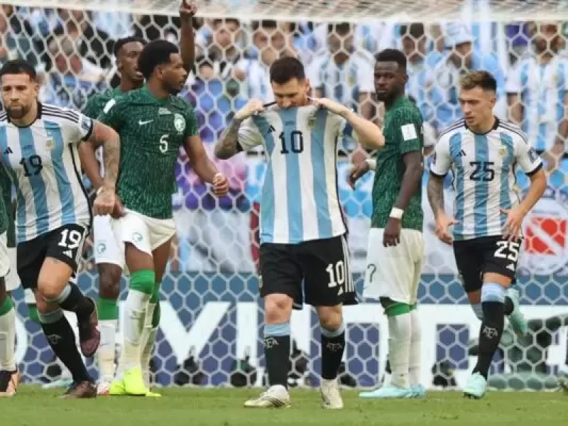 "Dios mío, mirá el gol": el desolado relato argentino al tanto del triunfo de Arabia Saudita