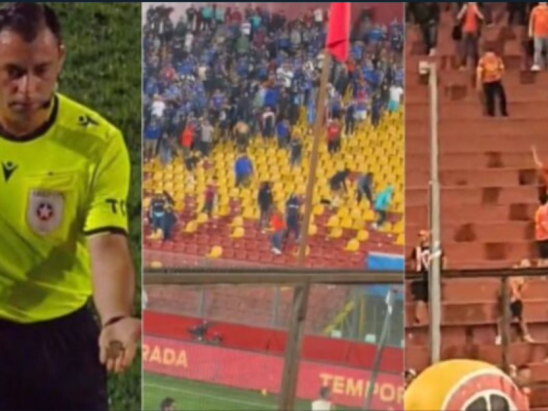 Incidentes opacaron el fútbol en el Santa Laura: el golpe de un jugador de Unión con un monedazo y piedras arrojadas