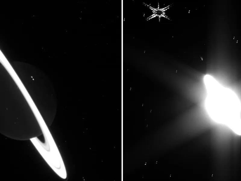 ¿Qué son las extrañas postales de Saturno tomadas por el telescopio espacial James Webb?