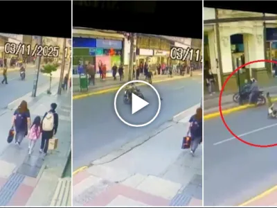 Carabinero herido tras ser embestido en control vehicular en San Bernardo. Video registra el hecho.