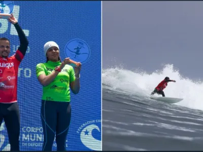 **Surf: Silva y Rodríguez ganan el Iquique Pro 2025 en Chile.**